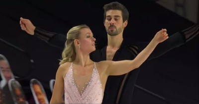 'Hallelujah' Ice Skating Routine Earns First Place For Dancing Duo