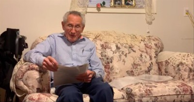 87-Year-Old Reads Poem That He Wrote For His Wife While Dating