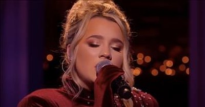 'The First Noel' Gabby Barrett Performs At CMA Country Christmas 