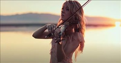 Violin Rendition Of 'Angels We Have Heard On High' From Lindsey Stirling 