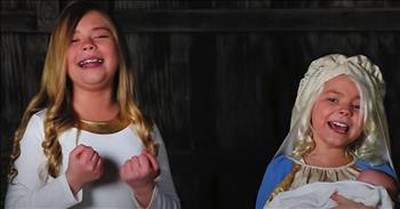 The 2 Detty Sisters Sing 'Mary Did You Know' Christmas Hymn 