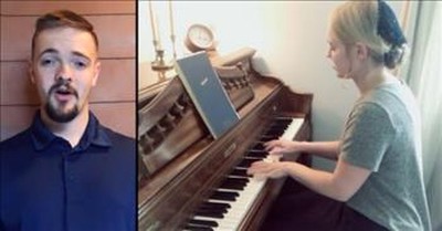 'It Is Well With My Soul' Brother And Sister Piano Duet 