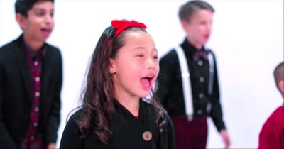 Children's Choir Sings 'The More You Give (The More You'll Have)'