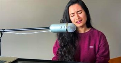 Emotional Cover Of 'Praise You In This Storm' From Melody Joy Cloud 