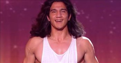 Emotional Strong Man Audition Leaves The Judges In Tears 