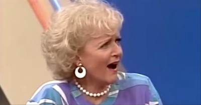 Betty White Says 'You Don't Buzz A Legend' Playing Password With Lucille Ball