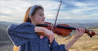 Viral Violinist Karolina Protsenko Performs Classic 'Unchained Melody' 
