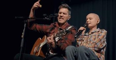 Andy Grammer Sings 'Don't Give Up On Me' Duet With Fan Fighting Cancer 