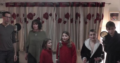 Family Lockdown Parody Set To 'Total Eclipse Of The Heart'