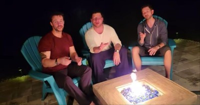 A Cappella Trio Sings 'Bless The Broken Road'