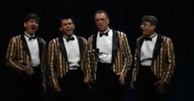 Barbershop Quartet Sings 'Georgia On My Mind' 