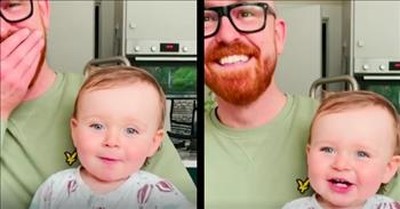 Baby Says 'Mama' And It Has Everyone Cracking Up 