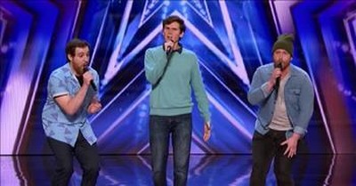 Trio Gives Disney Song A Rock Makeover For Surprising AGT Audition 
