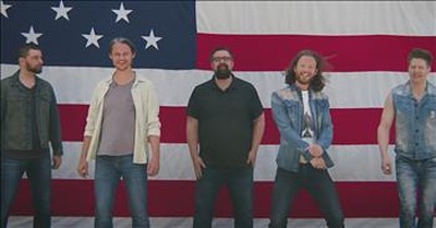 Five A Cappella Men Sing “Land Of The Free” 