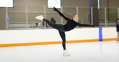 Figure Skater Paige Rydberg Skates To Hillsong Worship's 'Broken Vessels'