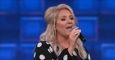 'No One Ever Cared For Me Like Jesus' Grace Brumley Worship Performance 