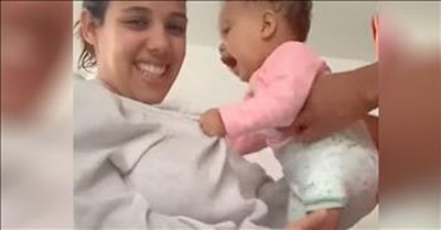 Clingy Baby Only Wants Mama In Hilarious Series Of Videos 