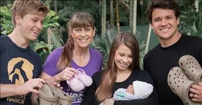 Robert Irwin Gushes Over New Niece And Sister Bindi 
