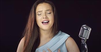 Teen Sings Emotional Rendition Of 'Can't Help Falling In Love' 