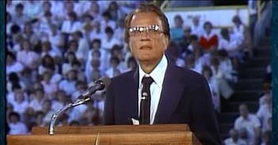 Billy Graham Sermon Asks Will You Run From God Or Towards Him?  