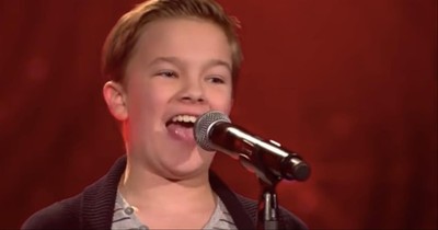 12-Year-Old's 'Can't Help Falling In Love' Audition Wins Over The Judges