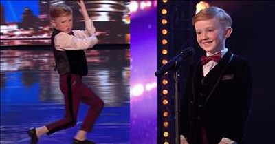 Quiet Boy Stuns The Judges With Electric Dance Audition On BGT 