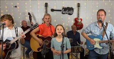 Talented Family Band Belts Out 'Daddy Sang Bass' 