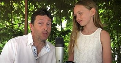 Father-Daughter Duet To 'Hallelujah' By Adrian And Emma-Jean 