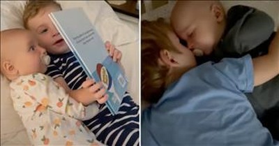 Big Brother Has The Sweetest Relationship With Little Sister 