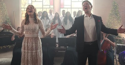 Father-Daughter Duet To 'Angels We Have Heard On High'