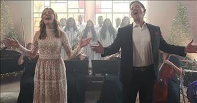 Father-Daughter Duet To 'Angels We Have Heard On High' 