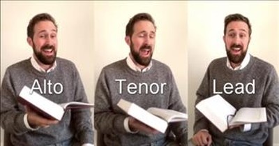 1 Man Performs A Cappella Rendition Of 'Praise To The Lord, The Almighty' 