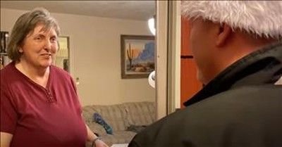 Anonymous Secret Santa Blesses Woman Injured While Serving Others At Church 