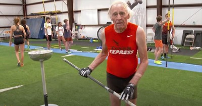 82-Year-Old Pole Vaulter Took A 50 Year Break Before Becoming National Champion