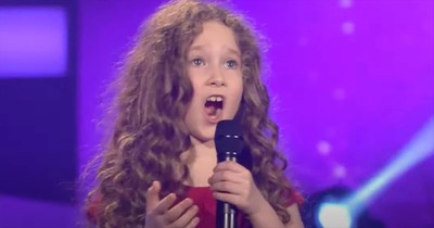 8-Year-Old Opera Singer Performs 'O Mio Babbino Caro' During Blind Auditions
