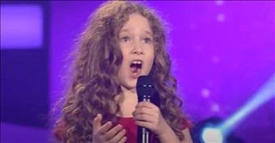 8-Year-Old Opera Singer Performs 'O Mio Babbino Caro' During Blind Auditions 