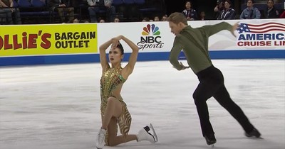'Snake Charmer' Ice Skating Routine Earns Duo First Place