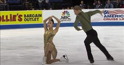 'Snake Charmer' Ice Skating Routine Earns Duo First Place 