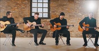 Guitar Quartet Performs 'Amazing Grace' Classic Hymn 