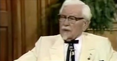 Colonel Sanders Says Jesus Saved Him In Rare 1979 Interview 