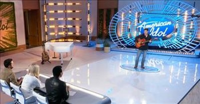 Former Football Player Dan Marshall Sings Chilling Rendition Of 'The Dance' On American Idol 