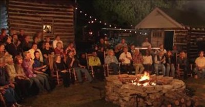 Gaither Voices Sing 'Jesus, Hold My Hand' Around Campfire 