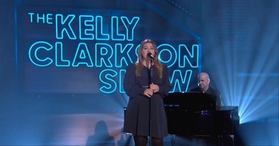 Kelly Clarkson Gives ABBA's 'Dancing Queen' A Chilling Makeover