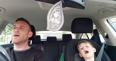 Father-Son Duet To Frank Sinatra's “Me And My Shadow”