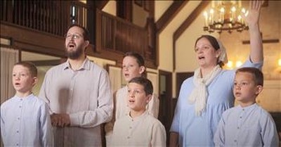 Christian Family Band Sings 'Crown Him With Many Crowns' 