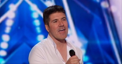 Duo Surprises AGT Fans When They Make 'Simon Cowell' Sing on Stage