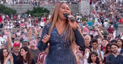 Gospel Singer Yolanda Adams Performs 'Battle Hymn Of The Republic' 