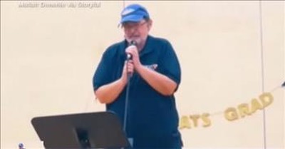 Janitor With Golden Voice Goes Viral With “Don't Stop Believin'” Performance During Assembly 