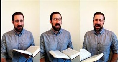 1 Man Sings A Cappella Rendition Of 'Rescue The Perishing' Classic Hymn 