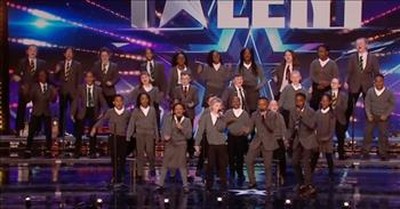 School Choir Shares Powerful Anti-Bullying Message During BGT Audition 